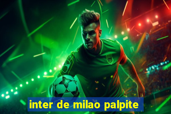 inter de milao palpite